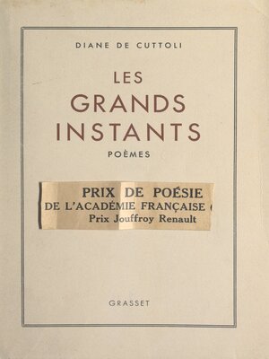 cover image of Les grands instants